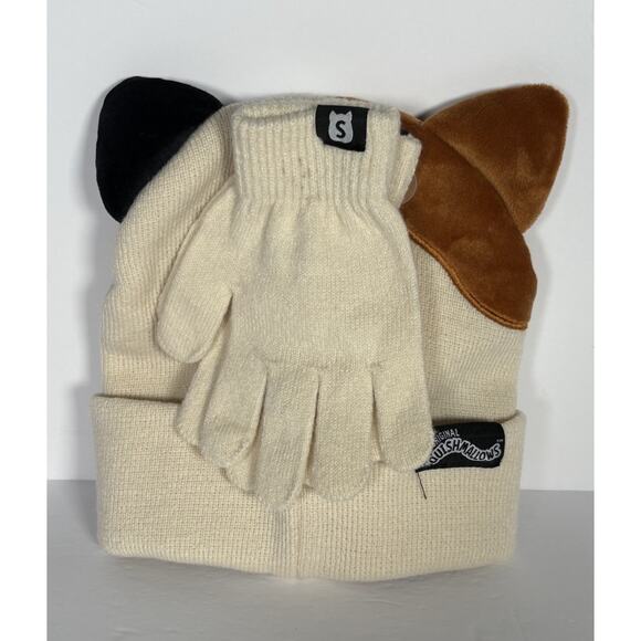 Squishmallows Cami Calio Cat Hat & Glove Set Toboggan Beanie One Size - Picture 4 of 9